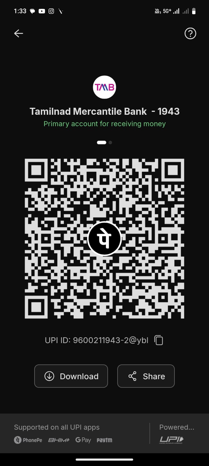 Google Pay QR Code
